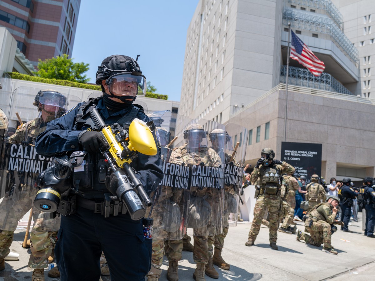 Los Angeles Guard Deployment Raises Specter Of Kent State